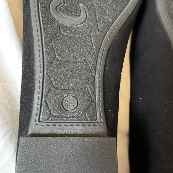 Circus by Sam Edelman - Black Suede Pointed Flats - Picture 5 of 8